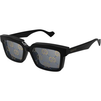 Sunglasses Gucci GG 1142 S- 001 Gold / Grey - Walmart.com display picture 2