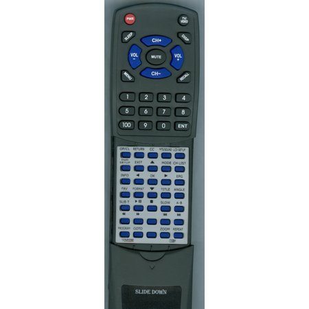 Replacement Remote for COBY RTTFDVD2290 TFDVD2290