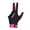 Pink M, variant on 1Pc Billiard Glove Hand Open Three Fingers Shooters Snooker