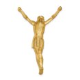 thumbnail image 4 of 14k Yellow Gold Solid Corpus Chain Slide Charm Pendant, 4 of 7