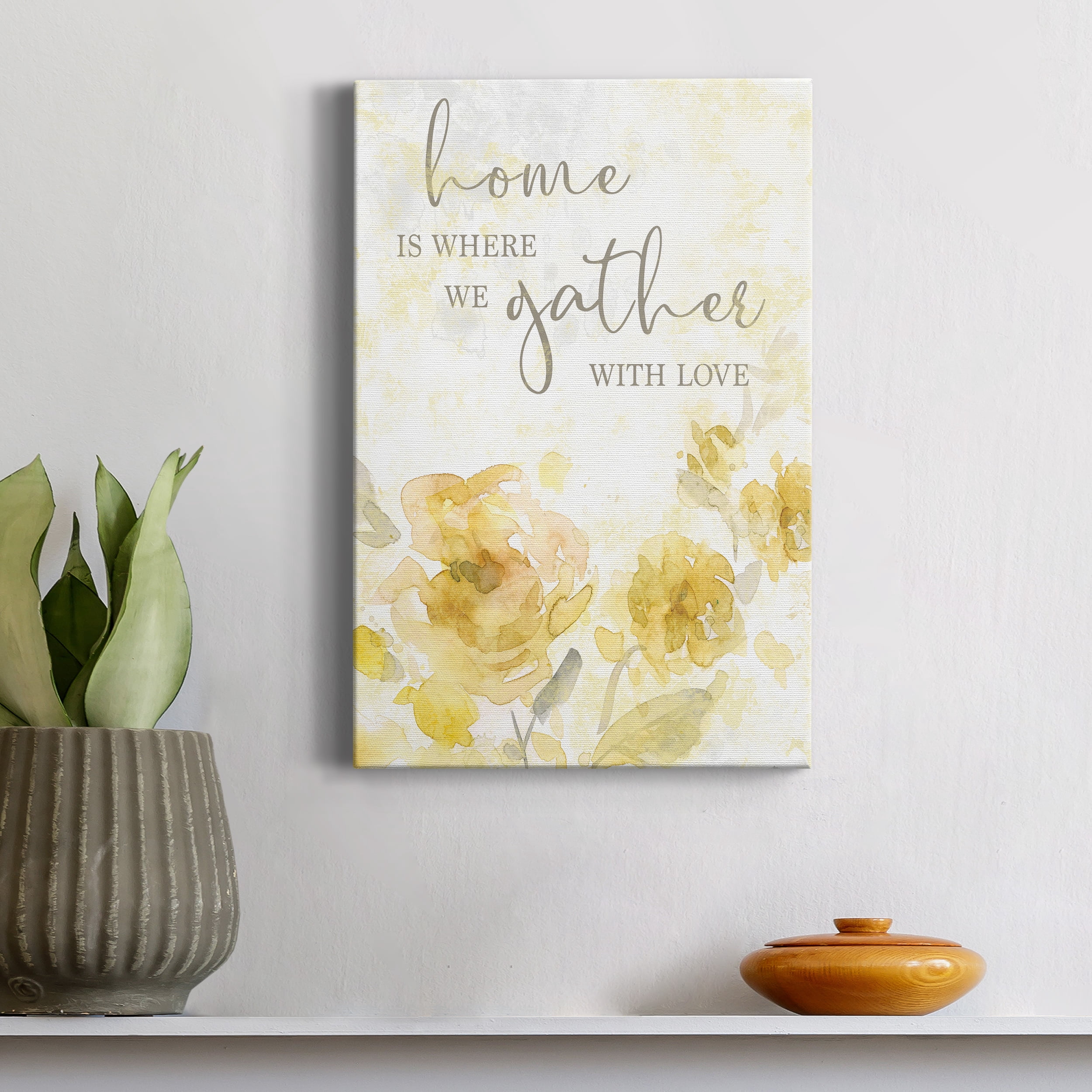 Gather with Love Premium Gallery Wrapped Canvas - Ready to Hang - 32 x 48