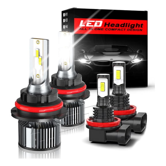 Applies to LED Headlight Kit H8 9007 30000lm For Nissan High/Low Beam