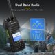 thumbnail image 2 of Ham Radio portátil Retevis Ailunce HA1UV de doble banda IP67, 2 of 9
