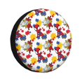 thumbnail image 1 of Cute Cartoon Spider Man Spare Tire Cover Wheel Protectors For Trailer Rv Suv Truck Camper Travel Fits For Tire Diameter 14 Inch, 1 of 7