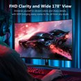 thumbnail image 2 of Z-EDGE UG32P 32-Inch Curved Gaming Monitor 240Hz 1ms Full HD 1920x1080 HDMI DP Port, 2 of 5