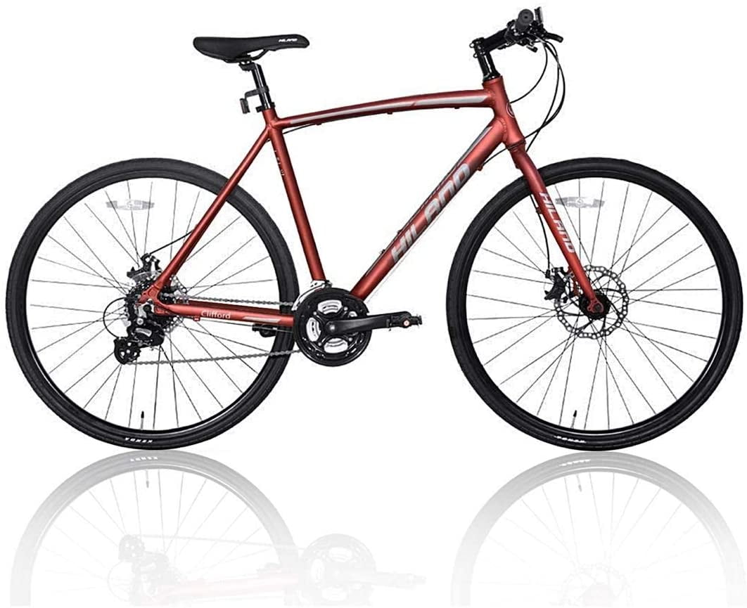 hiland road hybrid bike review