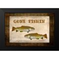 thumbnail image 2 of Murdock, Ramona 14x11 Black Modern Framed Museum Art Print Titled - Gone Fishin, 2 of 5