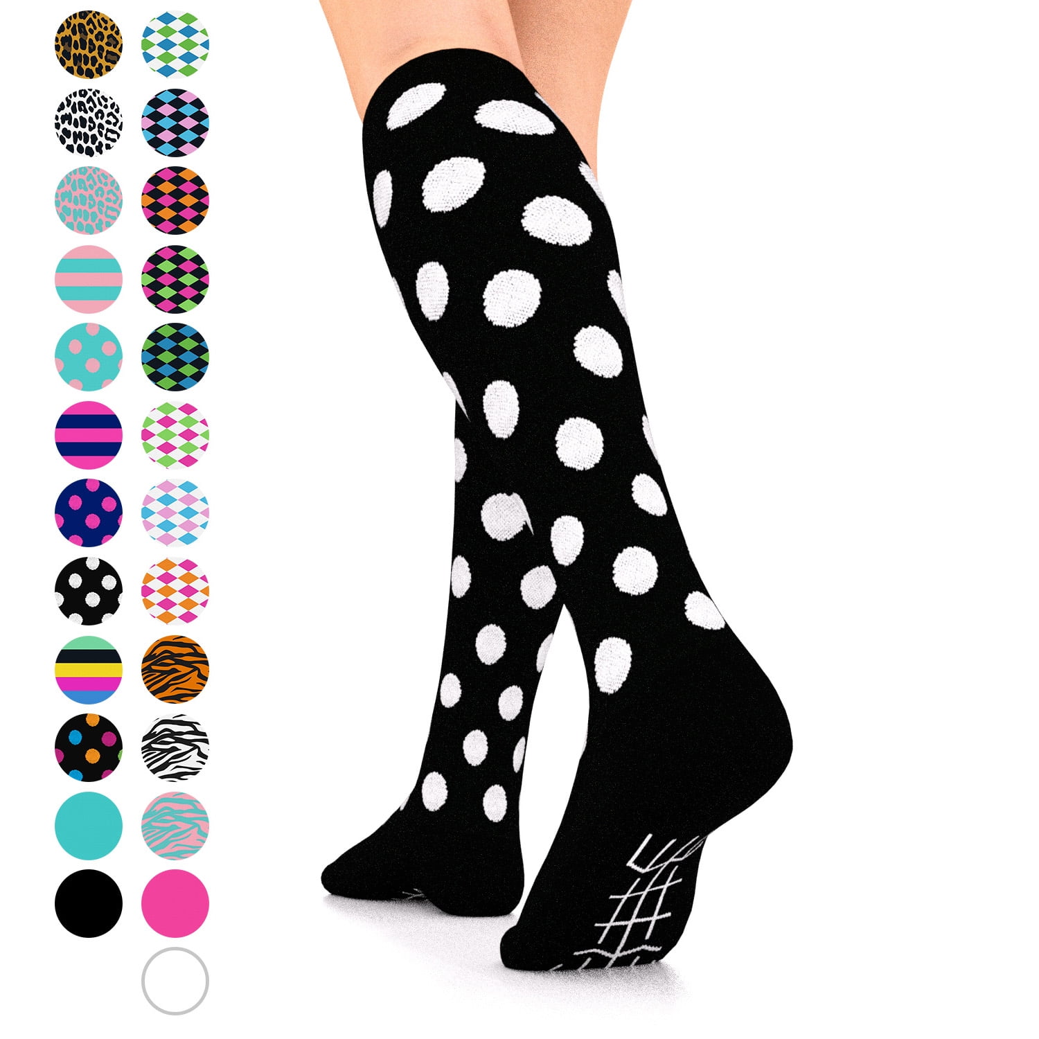 Go2 Fashion Compression Socks for Men & Women 1520 mmHg Athletic