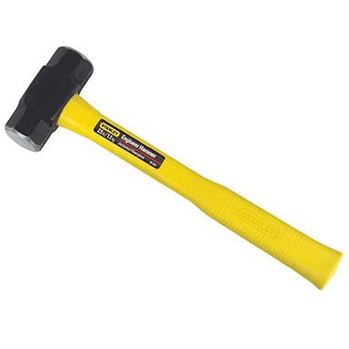 16 Oz Fiberglass Handle Rubber Mallet Soft Hammer Malet Tool Hammering Walmart Com Walmart Com