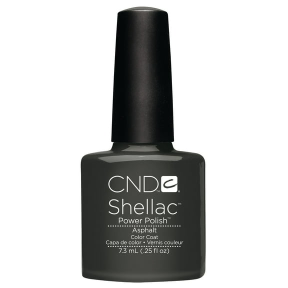 CND Shellac UV/LED Gel Polish Color Asphalt 0.25 oz