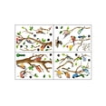 thumbnail image 1 of Bewildely 4 Uds estilo chino Vintage pájaros ramas pegatinas de pared póster PVC arte Mural calcomanía hogar negocios oficina sofá bebé Decoración del hogar, 1 of 6