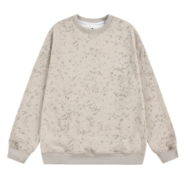 pstuiky manga larga para hombre, Sudadera con capucha de cuello redondo y manga larga de color liso para hombre Tops casuales para hombres xxl