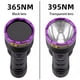 thumbnail image 3 of Soidarity Luz ultravioleta Pequeña ligereza Conveniente Linterna Antorcha Iluminación Usable Camping Senderismo Detector Lámpara Estufas de camping Negro SV51/395 Luz violeta Soidarity OD029604-03, 3 of 6