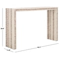 thumbnail image 2 of Safavieh Kestrel Solid Wood  Coffee Table in White / Gold, 2 of 8