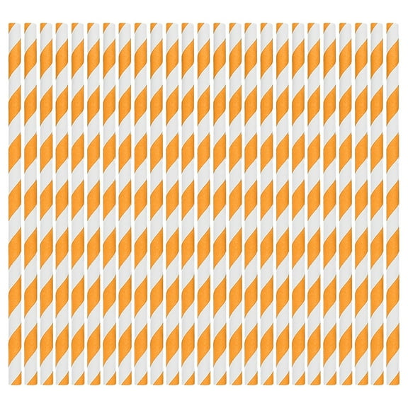 Bdday Paper Straws 100pcs Paper Straws Assorted Colors Striped Drinking Straws for Shakes Cocktail Coffee Straws for