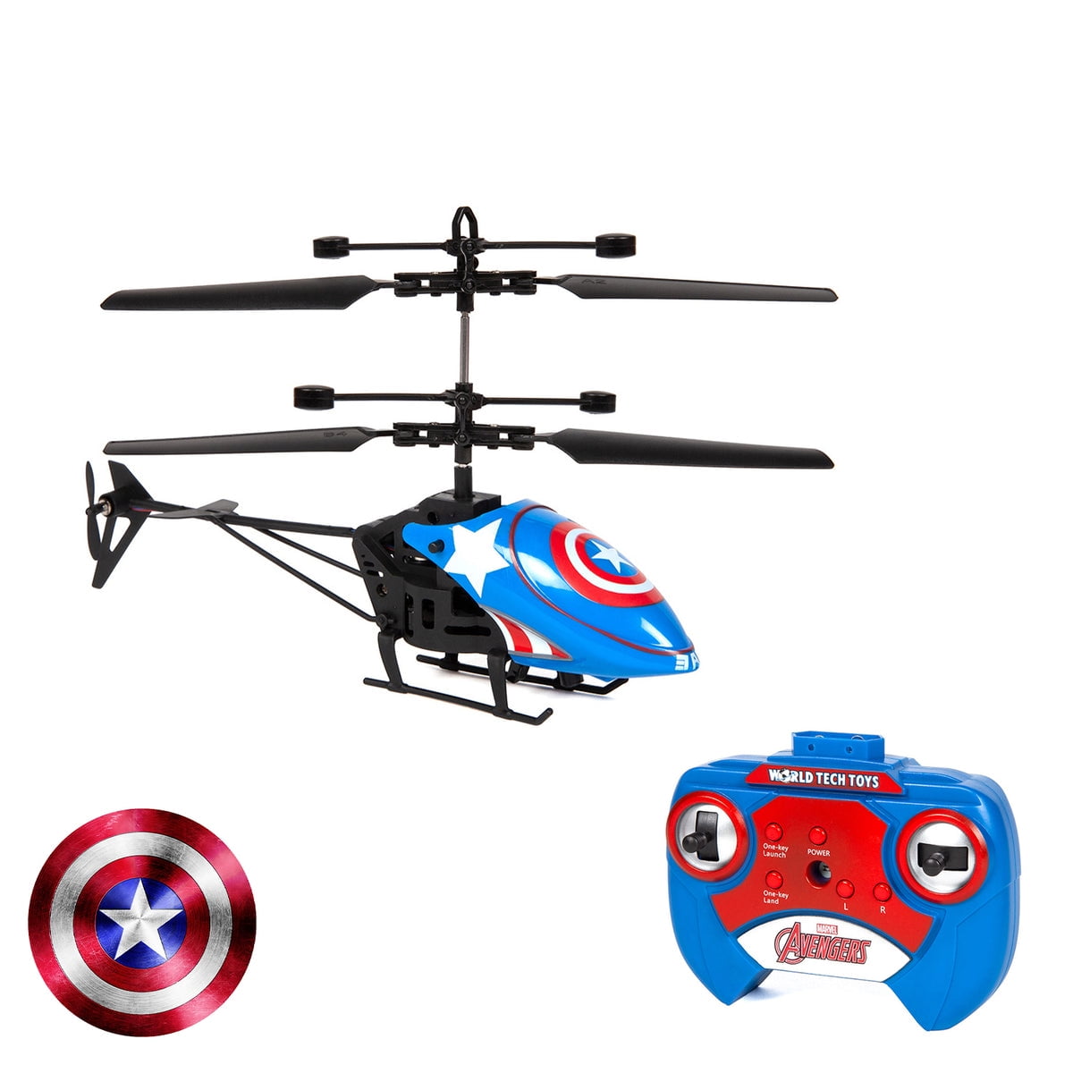 Hercules Unbreakable 3.5CH RC Helicopter for Beginners Radio Remote Control Color May Vary Walmart