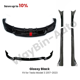 thumbnail image 3 of Kit de carrocería Tesla para el modelo 3 2017-2023 Difusor trasero Alerón lateral Parachoques Labio Negro brillante Carbono AZDF Tesla Tuning, 3 of 5