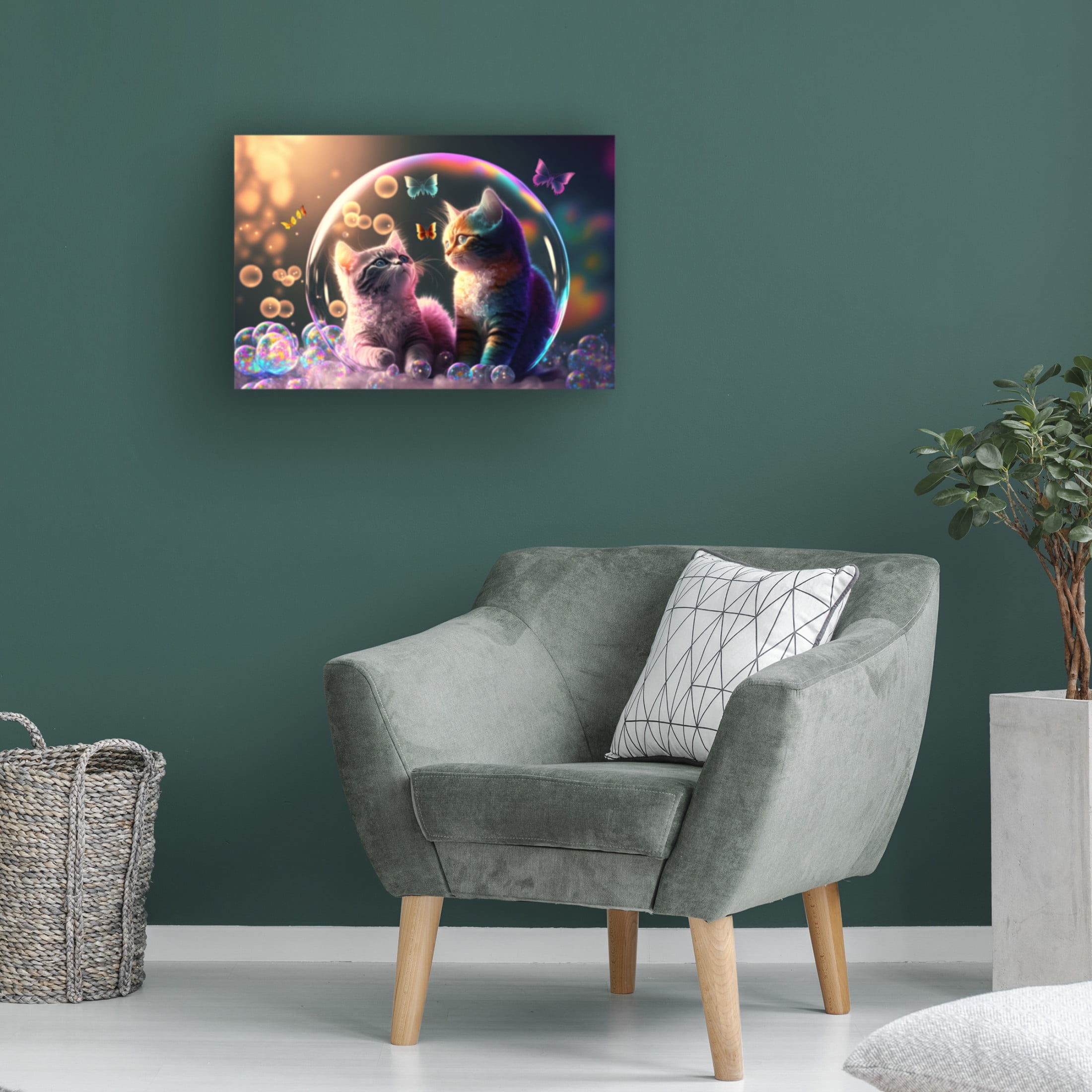 Canvas Wall Art - Ray Heere 'Mystical Morning 16' Wall Art for Living Room, Bedroom, or Office Décor by Trademark Fine Art - 19 x 12 Inches