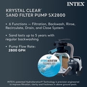 INTEX Ultra XTR 32ft x 16ft x 52in Above Ground Pool Set, Sand Filter Pump