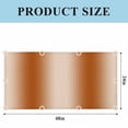 thumbnail image 3 of Burnt Orange Ombre Fluorescent Light Covers, Modern Abstract Art Farmhouse Gradient Magnetic Light Covers for Ceiling Lights, Fluorescent Ceiling Shade for Classroom Bedroom Office 4x2Ft x 4PCS, 3 of 8