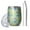 Green Dinosaurs Ponds-1, variant on 12oz Stemless Wine Tumblers Green Dinosaurs Skeletons Pattern Vacuum Insulated Stainless Steel Travel Tumbler Cups Mug with Lid and Straw for Champaign,Cocktail,Beer with Cleaning Brush