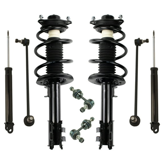 TRQ Front & Rear Complete Strut & Shock Absorber Kit w/ Sway Bar End Links SKA32103 Fits select: 2011-2012 HYUNDAI SONATA SE/LIMITED, 2011-2012 KIA OPTIMA SX