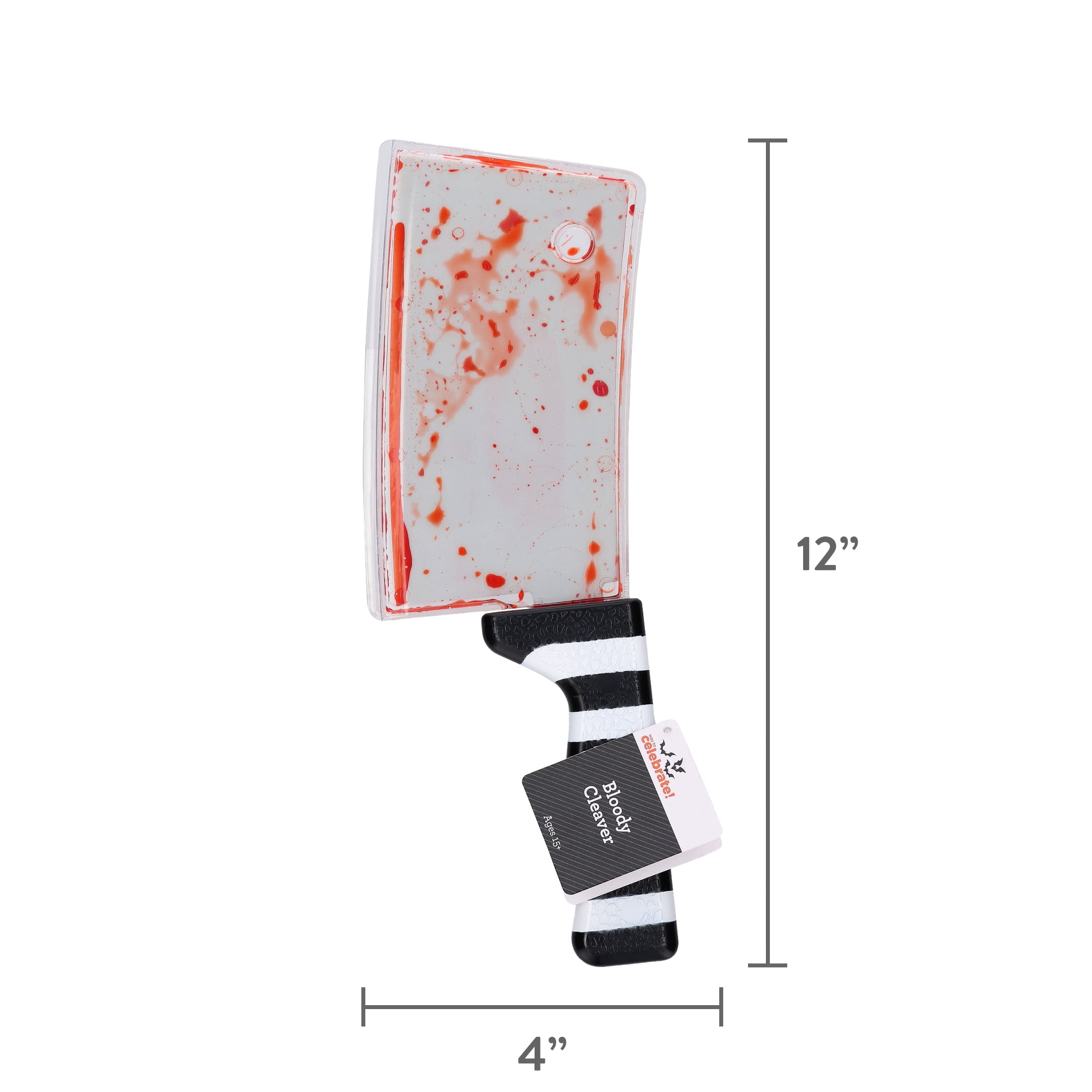 Bloody Cleaver Costume Accessory for Adults, Multicolor, Halloween by Way To Celebrate