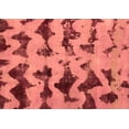 thumbnail image 1 of Ahgly Company Indoor Rectangle Abstract Brown Modern Area Rugs, 2' x 4', 1 of 4