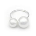 thumbnail image 1 of Qarigey Aleación anillo dedos colgante joyería de moda de larga duración multiusos exquisito boda suministros fiesta regalo plata Type1 NO1, 1 of 6