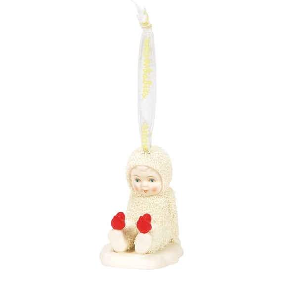 Department 56 Snowbabies Watch Over Me Hanging Christmas Ornament 2.6in H