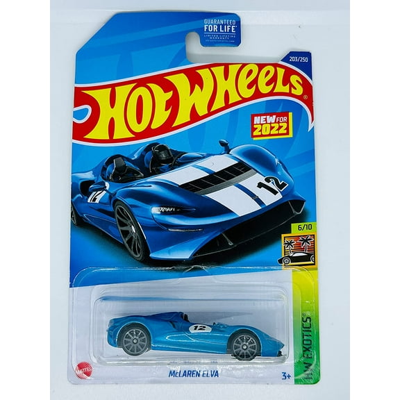 Hot Wheels Mclaren Elva (Blue) 2022 HW Exotics