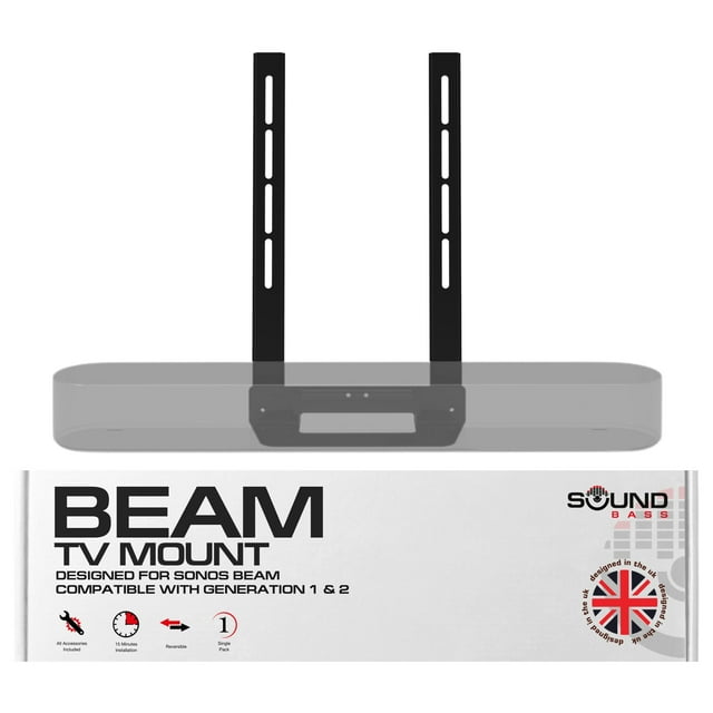 Soporte para TV Sound Bass Beam compatible con Sonos Beam GEN 1 y 2