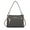 Charcoal Pink, variant on Aliyah shoulder women’s bag vegan leather versatile design, functional everyday use purse by Mia K. - Cognac Black