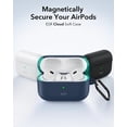 thumbnail image 3 of Funda para AirPods Pro, 2.ª generación, ESR, protección total contra caídas, azul, 3 of 8