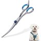 thumbnail image 1 of Dog Grooming Scissors, 6" Curved Grooming Scissors for Dog, with Safety Round Tip(Blue), 1 of 3