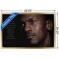 thumbnail image 3 of Michael Jordan - Obstacles Wall Poster, 22.375" x 34" Framed, 3 of 5