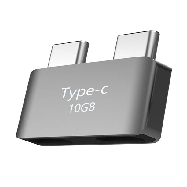 Dual TypeC Extender Thunderbolt 3 Female to Male Expansion Adapter Connector