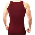 thumbnail image 3 of Different Touch 2 Pack Assorted Colors G-Unit Tank Tops Square Cut for Men, 3 of 4