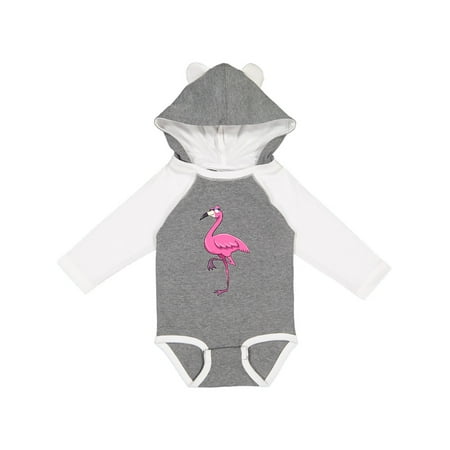 

Inktastic Ladylike Flamingo Gift Baby Boy or Baby Girl Long Sleeve Bodysuit