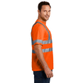 thumbnail image 5 of High Visibility Short Sleeve Snag-Resistant Reflective T-Shirt for Workwear, Hi Vis crewneck pocket Tee (Safety Orange S), 5 of 5