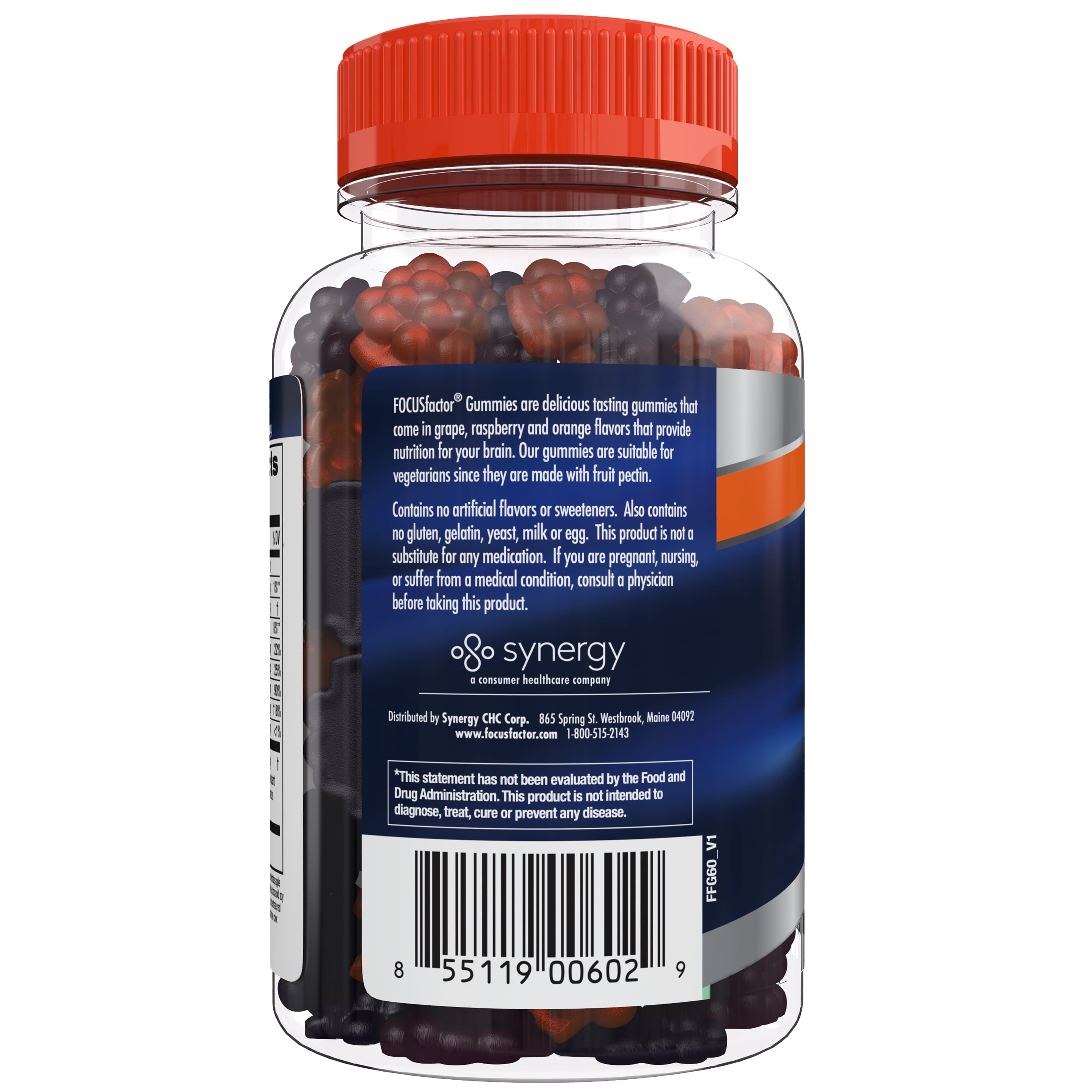 Buy Focus Factor Brain Health Gummies, 60 Count Support for Memory