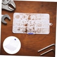 thumbnail image 4 of 2 Ensembles Tuyau Extérieur Rondelles d'Étanchéité Ménagères Tuyau pour Extérieur Pomme de Douche Rondelle Plate Rondelle de Robinet Rondelles Tuyau de Rondelle Robinet Extérieur Transparent, 4 of 9