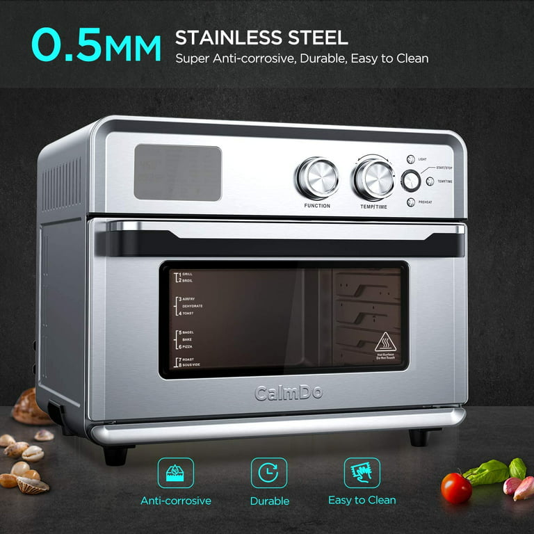 Air Fryer Oven 25 Liters 1600W Extra Large Counter Top Electric Oven 4 PCS  Knobs Indicator Light 6 Stainless Steel Heating Tube - China 25 Liters Air  Oven and Electric Oven price