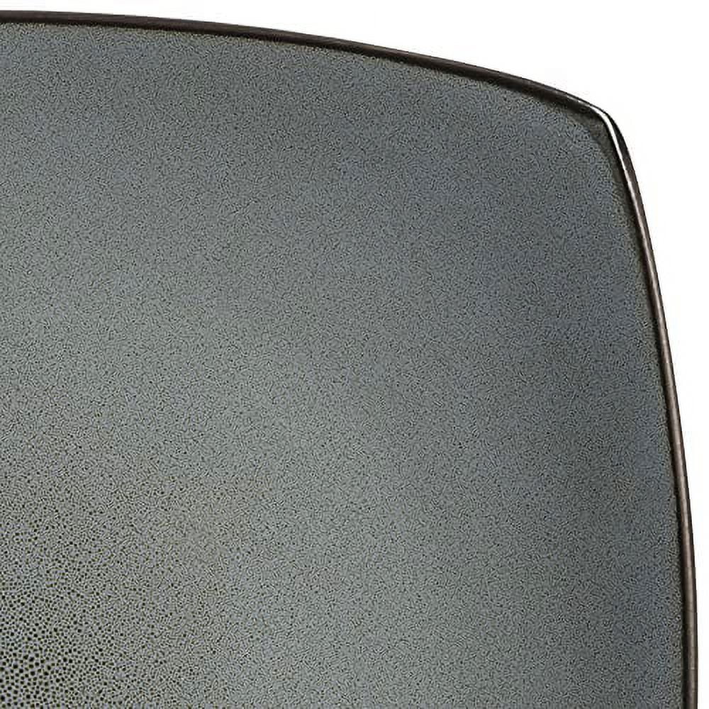 Gibson Soho Lounge Square 16-Piece Dinnerware Set - Eclipse