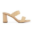 thumbnail image 5 of Dunes + CUSHIONAIRE Technology Women's Iris braided Heel Sandal +Memory Foam, Raffia 10 W, 5 of 5