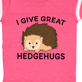 thumbnail image 4 of Inktastic I give great hedgehugs with Cute Hedgehog Boys or Girls Baby Bodysuit, 4 of 5
