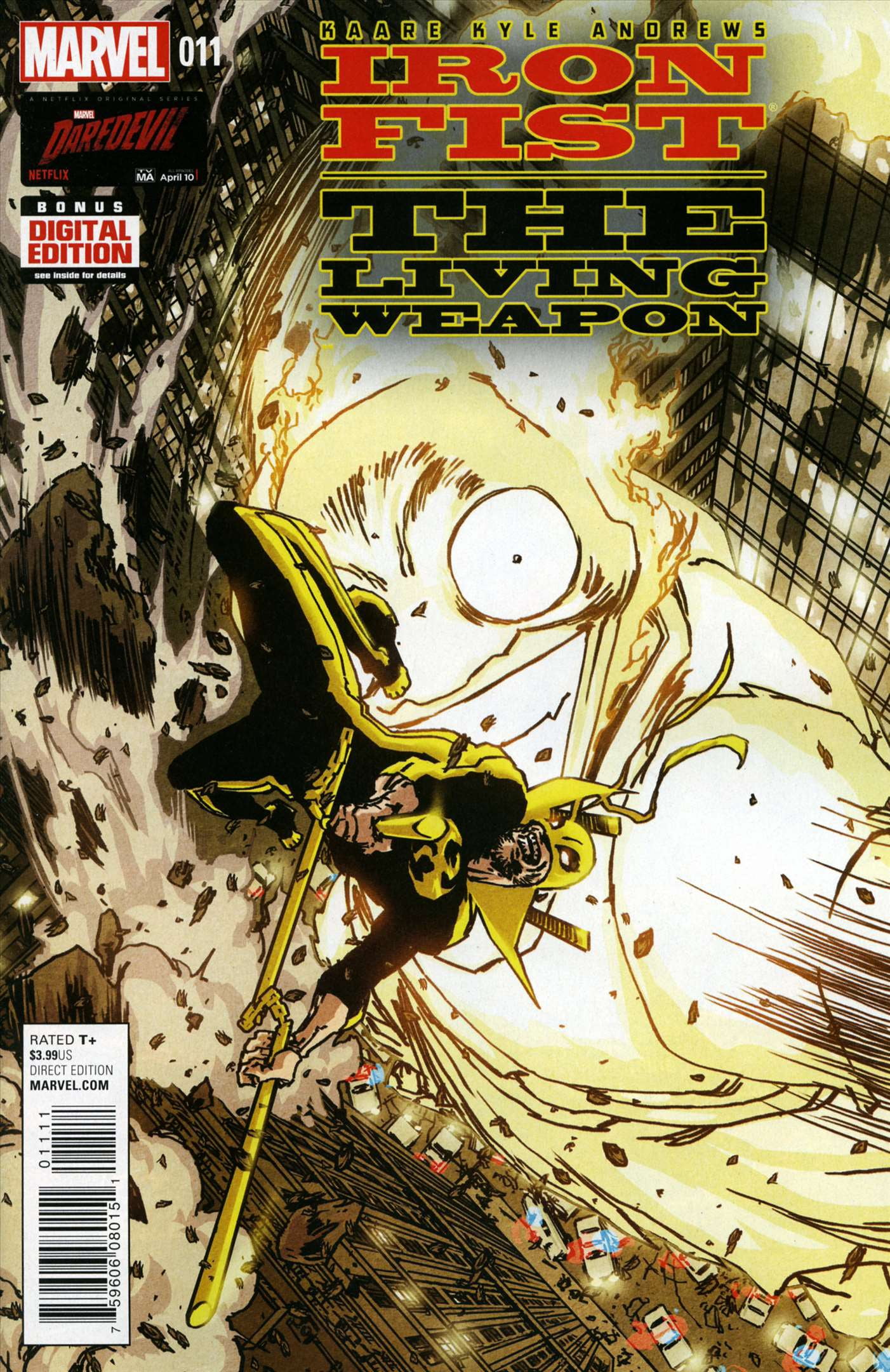 Cover of Iron Fist, the Living Weapon #11