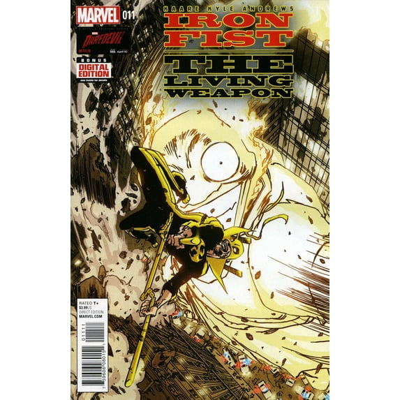 Iron Fist: The Living Weapon #11 VF ; Marvel Comic Book