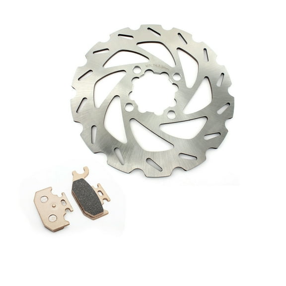 ATV Rear Brake Disc Rotor Pads for Yamaha YFM700R Raptor 2006-2009 2010 2011 2012