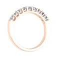 thumbnail image 2 of 1/2 Carat Natural Diamond Wedding Band Ring in 14K Rose Gold (Ring Size 9.75), 2 of 5